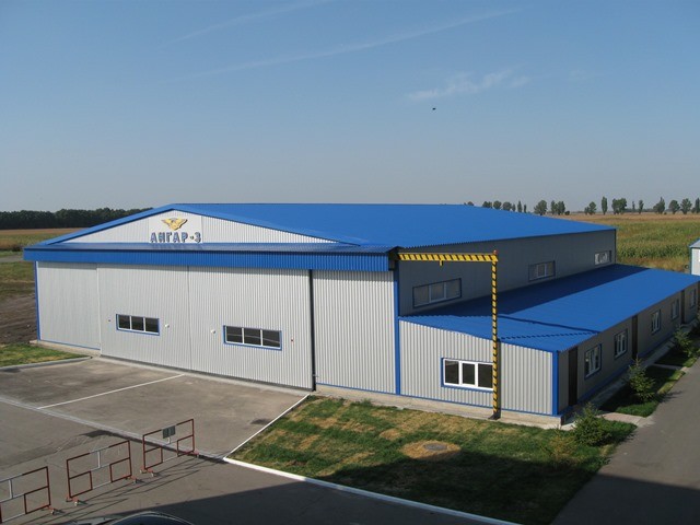 Будівництво виробничо - складської будівлі Ангар №3 з прибудовою ТОВ « Оксаванекспорт ЛТД», Київська обл., 54 км. траси «Київ-Одеса», Квітень 2011 р.