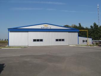 Будівництво виробничо - складської будівлі Ангар №3 з прибудовою ТОВ « Оксаванекспорт ЛТД», Київська обл., 54 км. траси «Київ-Одеса», Квітень 2011 р. 1