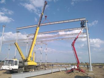 Будівництво складських приміщень з АПК , ТОВ « ФЛК – Інвест», Київська обл., м.Фастів, вул.Поліграфічна, 10, Січень 2013 р. 131