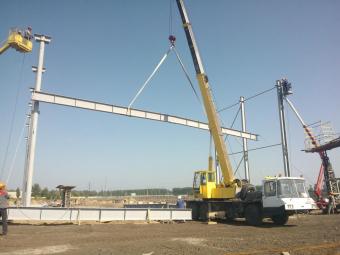 Будівництво складських приміщень з АПК , ТОВ « ФЛК – Інвест», Київська обл., м.Фастів, вул.Поліграфічна, 10, Січень 2013 р. 123