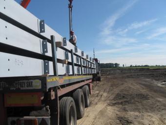 Будівництво складських приміщень з АПК , ТОВ « ФЛК – Інвест», Київська обл., м.Фастів, вул.Поліграфічна, 10, Січень 2013 р. 66