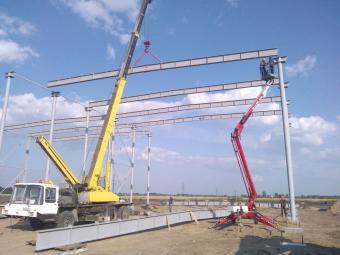 Будівництво складських приміщень з АПК , ТОВ « ФЛК – Інвест», Київська обл., м.Фастів, вул.Поліграфічна, 10, Січень 2013 р. 130