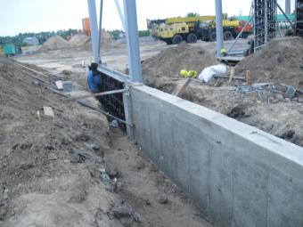 Будівництво складських приміщень з АПК , ТОВ « ФЛК – Інвест», Київська обл., м.Фастів, вул.Поліграфічна, 10, Січень 2013 р. 92