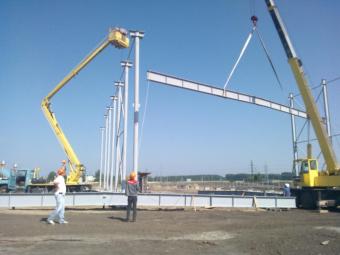 Будівництво складських приміщень з АПК , ТОВ « ФЛК – Інвест», Київська обл., м.Фастів, вул.Поліграфічна, 10, Січень 2013 р. 125