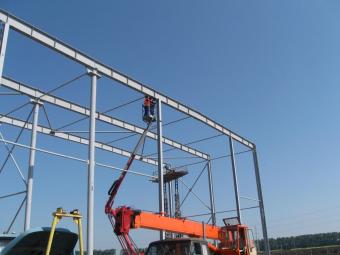 Будівництво складських приміщень з АПК , ТОВ « ФЛК – Інвест», Київська обл., м.Фастів, вул.Поліграфічна, 10, Січень 2013 р. 82