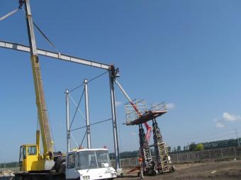 Будівництво складських приміщень з АПК , ТОВ « ФЛК – Інвест», Київська обл., м.Фастів, вул.Поліграфічна, 10, Січень 2013 р. 72