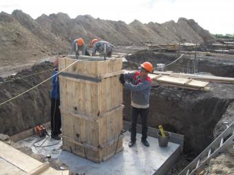 Будівництво складських приміщень з АПК , ТОВ « ФЛК – Інвест», Київська обл., м.Фастів, вул.Поліграфічна, 10, Січень 2013 р. 50