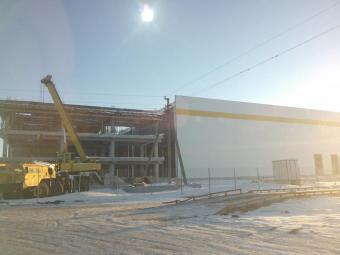 Будівництво складських приміщень з АПК , ТОВ « ФЛК – Інвест», Київська обл., м.Фастів, вул.Поліграфічна, 10, Січень 2013 р. 140