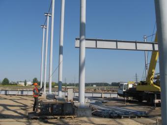 Будівництво складських приміщень з АПК , ТОВ « ФЛК – Інвест», Київська обл., м.Фастів, вул.Поліграфічна, 10, Січень 2013 р. 86