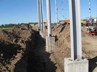 Будівництво складських приміщень з АПК , ТОВ « ФЛК – Інвест», Київська обл., м.Фастів, вул.Поліграфічна, 10, Січень 2013 р. 84