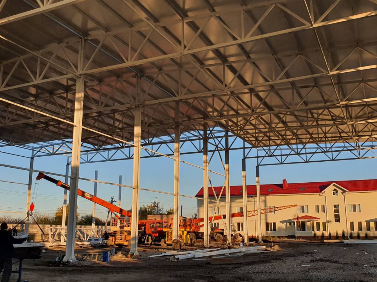 Нове будівництво виробничо – складської будівлі по переробці горіхів, сухофруктів та інших бакалійних товарів, ТОВ«ОРІОН-П»