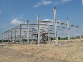 Будівництво сервісного центру з продажу техніки CLAAS ТОВ Крона Калинівка 22