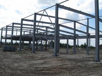 Будівництво сервісного центру з продажу техніки CLAAS ТОВ Крона Калинівка 24