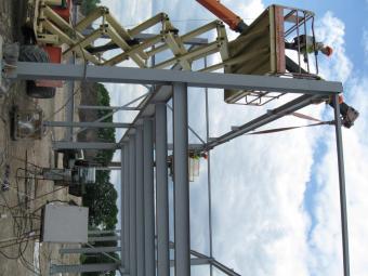 Будівництво сервісного центру з продажу техніки CLAAS ТОВ Крона Калинівка 3