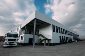 Будівництво сервісного центру з продажу техніки CLAAS ТОВ Крона Калинівка 40