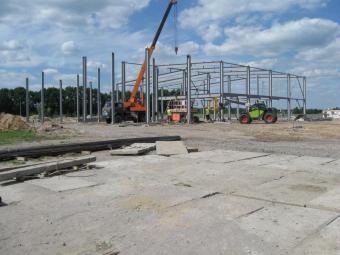 Будівництво сервісного центру з продажу техніки CLAAS ТОВ Крона Калинівка 32