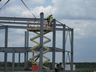 Будівництво сервісного центру з продажу техніки CLAAS ТОВ Крона Калинівка 4