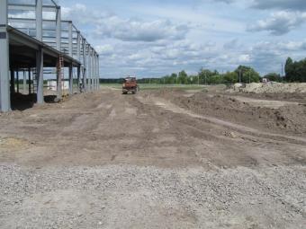 Будівництво сервісного центру з продажу техніки CLAAS ТОВ Крона Калинівка 13