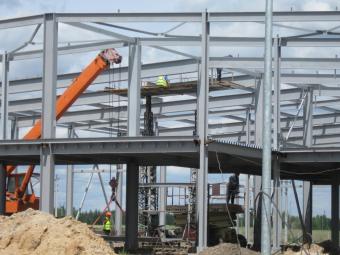 Будівництво сервісного центру з продажу техніки CLAAS ТОВ Крона Калинівка 25