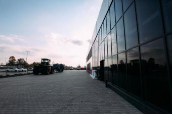 Будівництво сервісного центру з продажу техніки CLAAS ТОВ Крона Калинівка 45