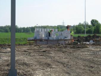 Будівництво сервісного центру з продажу техніки CLAAS ТОВ Крона Калинівка 9