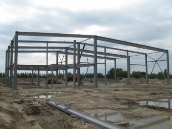 Будівництво сервісного центру з продажу техніки CLAAS ТОВ Крона Калинівка 2