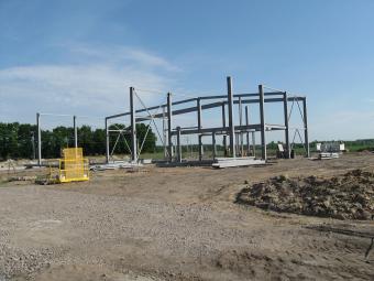 Будівництво сервісного центру з продажу техніки CLAAS ТОВ Крона Калинівка 16
