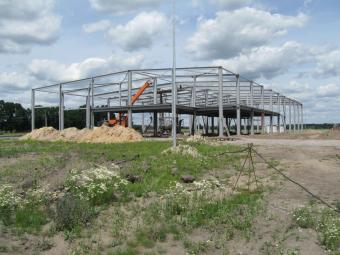 Будівництво сервісного центру з продажу техніки CLAAS ТОВ Крона Калинівка 27