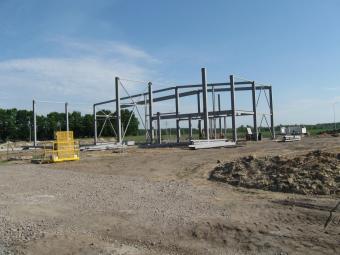 Будівництво сервісного центру з продажу техніки CLAAS ТОВ Крона Калинівка 6