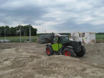 Будівництво сервісного центру з продажу техніки CLAAS ТОВ Крона Калинівка 1