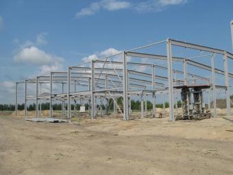 Будівництво сервісного центру з продажу техніки CLAAS ТОВ Крона Калинівка 30