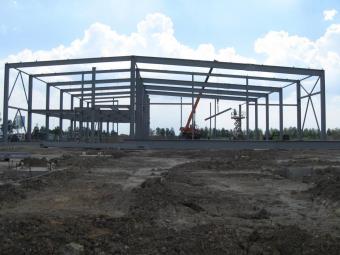 Будівництво сервісного центру з продажу техніки CLAAS ТОВ Крона Калинівка 33