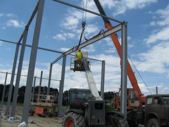 Будівництво сервісного центру з продажу техніки CLAAS ТОВ Крона Калинівка 20