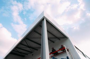 Будівництво сервісного центру з продажу техніки CLAAS ТОВ Крона Калинівка 52