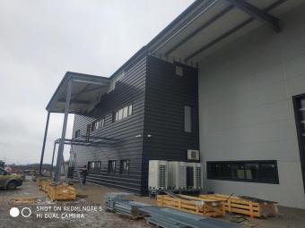 Нове будівництво адміністративно-складської будівлі для зберігання запасних частин до сільськогосподарської техніки.  ТОВ « ХОРШ Україна» 24