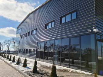 Нове будівництво адміністративно-складської будівлі для зберігання запасних частин до сільськогосподарської техніки.  ТОВ « ХОРШ Україна»