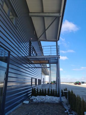 Нове будівництво адміністративно-складської будівлі для зберігання запасних частин до сільськогосподарської техніки.  ТОВ « ХОРШ Україна» 46