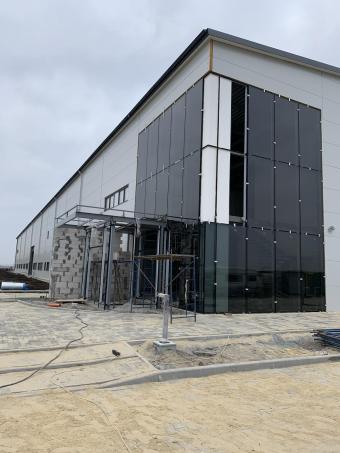 Нове будівництво адміністративно-складської будівлі для зберігання запасних частин до сільськогосподарської техніки.  ТОВ « ХОРШ Україна» 37