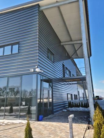 Нове будівництво адміністративно-складської будівлі для зберігання запасних частин до сільськогосподарської техніки.  ТОВ « ХОРШ Україна» 2