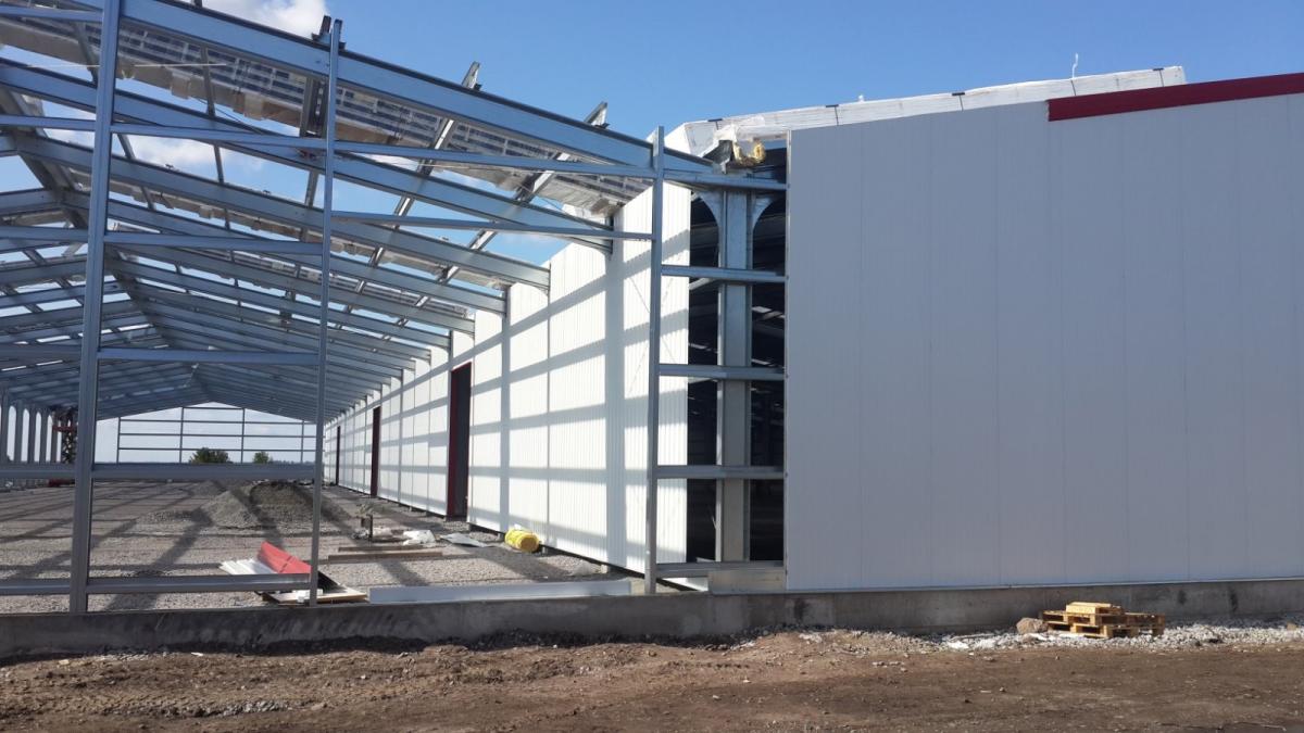 Будівництво виробничих приміщень с. Пилипча, Київська область