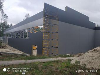 Будівництво дитячого тренувального залу з міні футболу 10