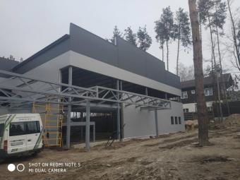 Будівництво дитячого тренувального залу з міні футболу 19