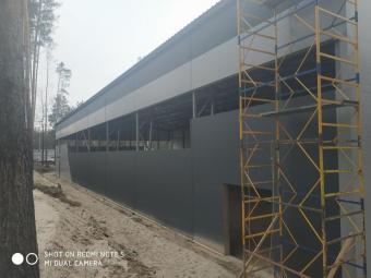 Будівництво дитячого тренувального залу з міні футболу 12