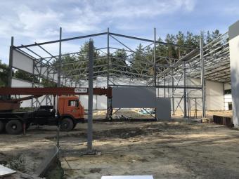 Будівництво дитячого тренувального залу з міні футболу 15