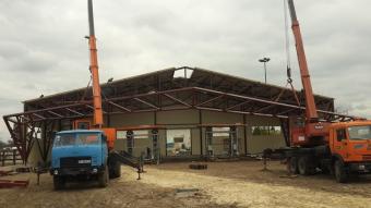 Будівництво кінного манежу с. Мала Вільшанка, Київська область 12