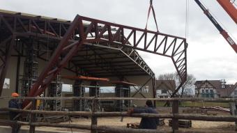 Будівництво кінного манежу с. Мала Вільшанка, Київська область 13