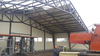 Будівництво кінного манежу с. Мала Вільшанка, Київська область 9