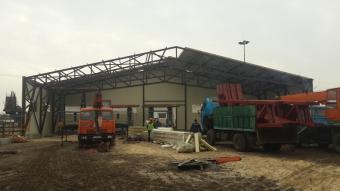 Будівництво кінного манежу с. Мала Вільшанка, Київська область 7