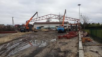 Будівництво кінного манежу с. Мала Вільшанка, Київська область 2