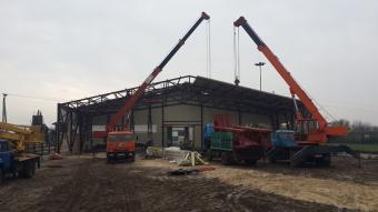 Будівництво кінного манежу с. Мала Вільшанка, Київська область 11